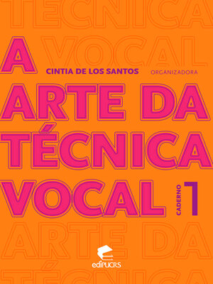 cover image of A arte da técnica vocal